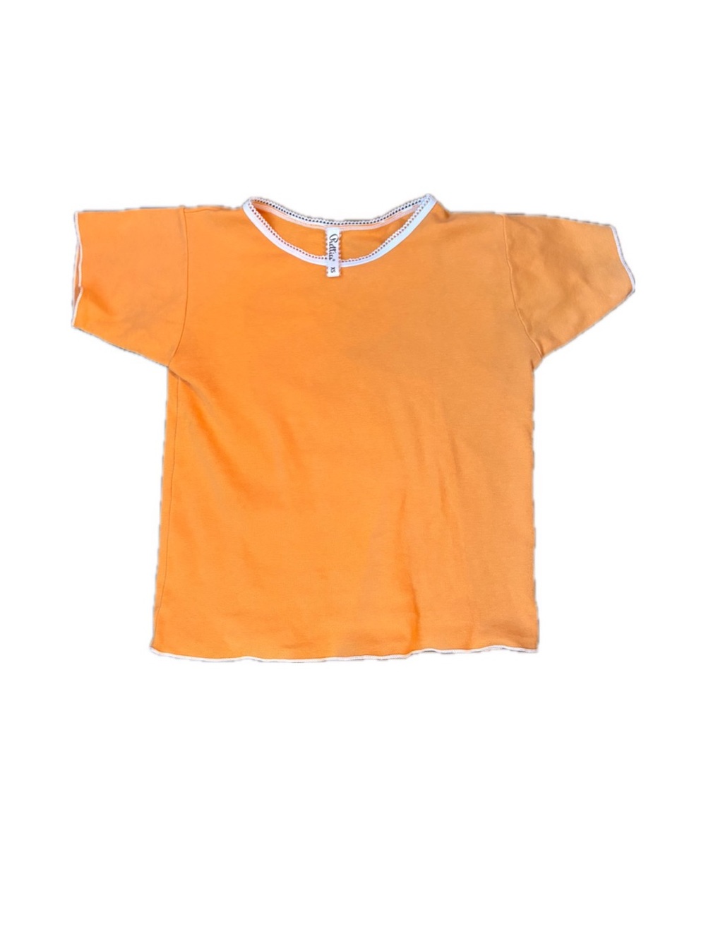 Pretties Venice og orange baby tee